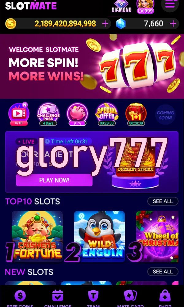 glory777 Tangkapan Layar - APK Resmi